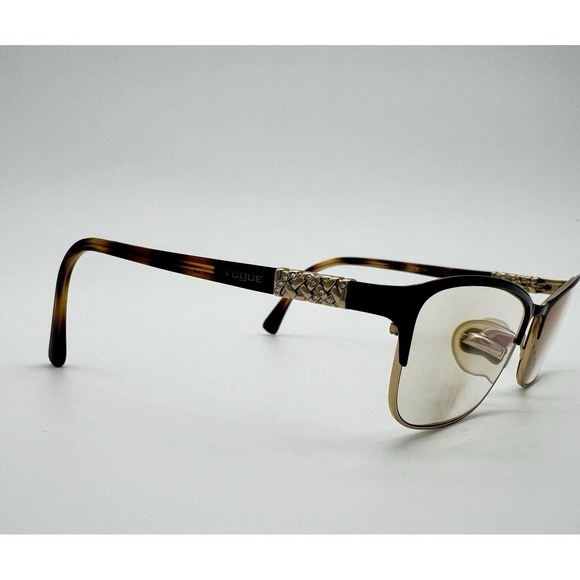 Vogue‎ VO4057-B 997 Eyeglasses Brown Gold Tortoise Cat Eye Frames 54-17-140 Demo main image 15